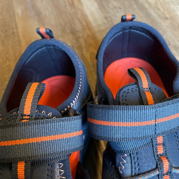 Merrell Kids Hydro 2 Navy Orange Sandal, Size 4M - Picture 9 of 11